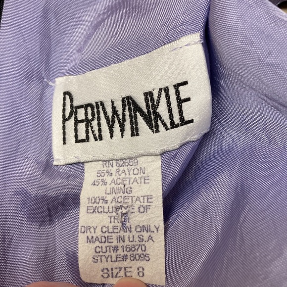 EUC Pretty Periwinkle Sleeveless Women’s Dress Size 8 - Picture 11 of 12